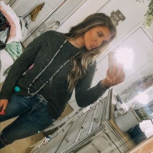 Green sweater